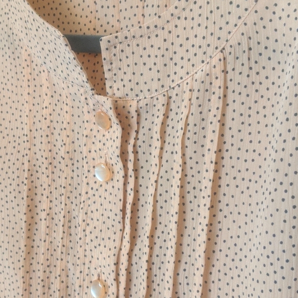 Vintage polka dot blouse - Picture 2 of 3